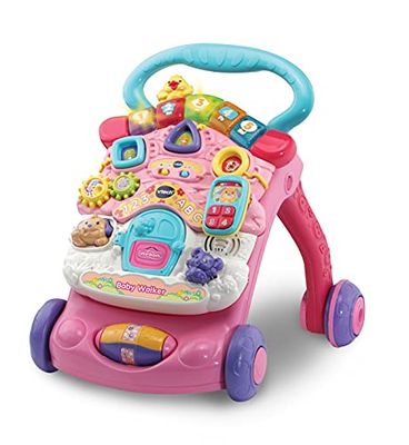 VTech 80-505652 - Baby Walker - Roze - Voor Jongens en Meisjes - Van 9 tot 36 maanden - Nederlands Gesproken