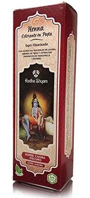 Radhe Shyam 3105700 Henna Super Acajou foncé Pâte 1 unité, 200 ml