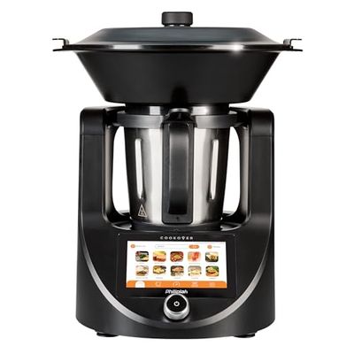 Philipiak C-01 Black Multi-Function Kitchen Robot, Plastic