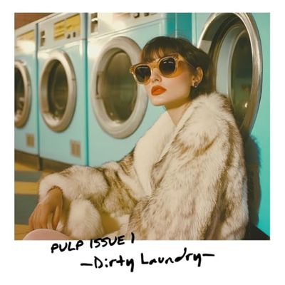 PULP Notebook — Polaroid-Style Retro Notebook (Unlined Edition): Square Notebook with Blank Pages for Drawing, Journaling, or Creative Writing
