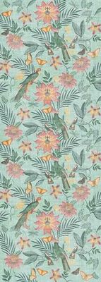 Think Rugs Catherine Lansfield Amaya Tapis Lavable Motif Oiseaux tropicaux