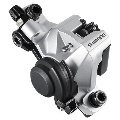 SHIMANO skivbromssadel Shimano BR-M 375; VR od HR mekanisk, utan skiva, silver
