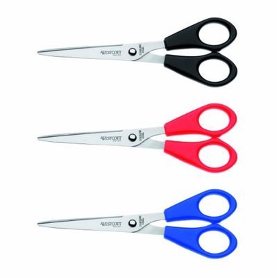 Westcott Buero 7 inch Scissor - Assorted Colours (Set of 3)