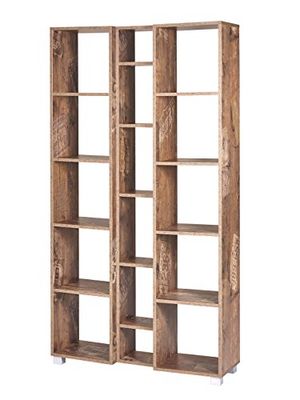 Schildmeyer Étagère Bois, Antique Décor, 95 x 30 x 179 cm, Bois, panamaeiche, 95x30x179 cm