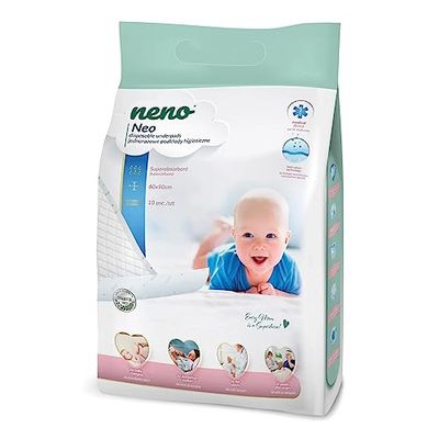 Neno Neo Lot de 10 serviettes hygiéniques jetables