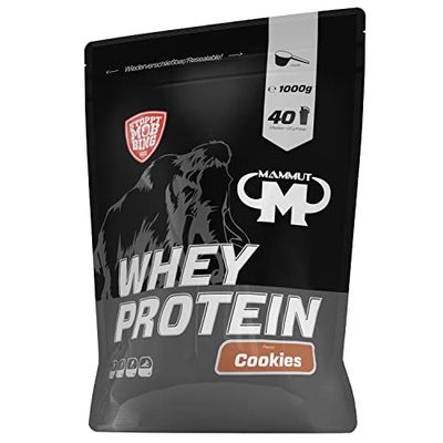 Mammut Nutrition Whey Protein, Biscuit, petit-lait, protéines, shake de protéines, 1000 g