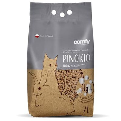 COMFY Grain de Chat Naturel Argent 7L 122910