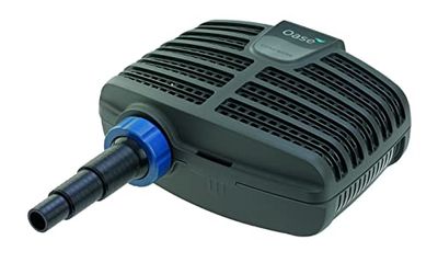 OASE AquaMax Eco Classic 17500 56653 Filter- en beeklooppomp, 17400 l/u, energiebesparende beeklooppomp, vijverpomp, filter, pomp, beekloop, donkergrijs