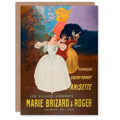 Artery8 Leonetto Cappiello Art Card The Old Liqueurs Vintage Advert