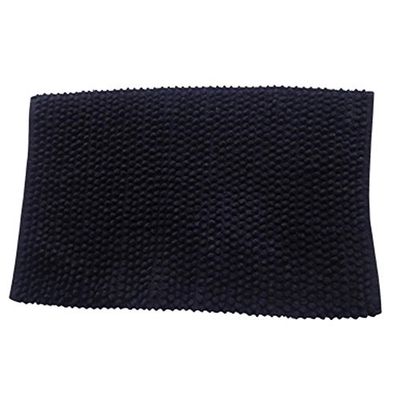 MSV Bomull badmatta, Black_P 50 x 30 x 30 cm Svart