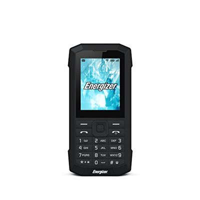 HARDCASE Energy 100 - Ontgrendeld mobiel 2G - Arabisch toetsenbord - EU/UK-aansluitingen (scherm: 2,4 inch - 32 MB - Double SIM) zwart