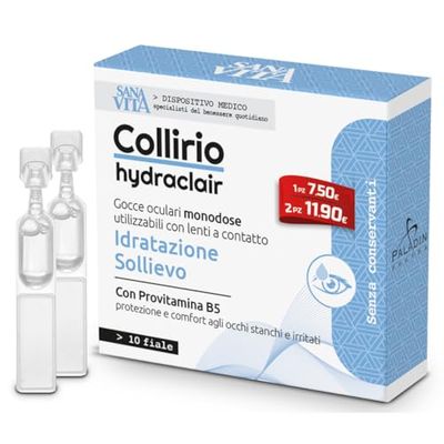 Sanavita Sanavita Collirio Monodose - 10 fiale. 0,35 ml