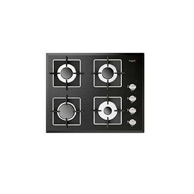 Fulgor Milano | Placa de cocción a gas | FCH 604 G BK | Color: Negro