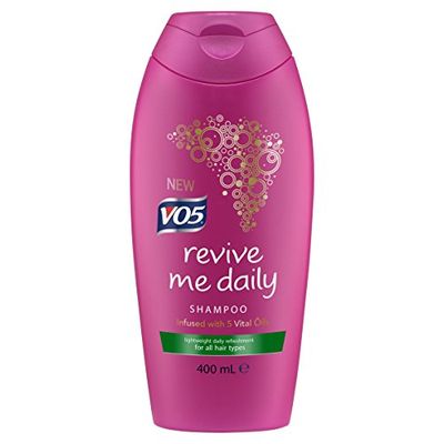 VO5 Revive Me Daily Shampoo 400 ml, Pack of 1