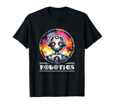 Robot robot robot retrò divertente robot robotica robotica Maglietta
