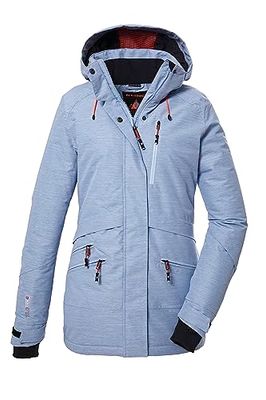 Killtec Ksw 110 Wmn - Giacca da sci da donna, con cappuccio rimovibile e paraneve