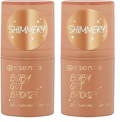 Essence Cosmetics, Resultado Inmediato, Natural, Reluciente, 5.5 g (Paquete de 2)