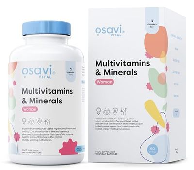 Osavi Multivitamins & Minerals Woman - 180 Vegan caps