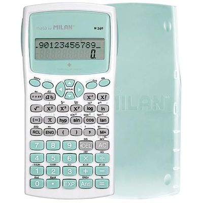 Blíster Calculadora científica M240 Antibacterial Turquesa