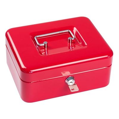 Caja para dinero Sax , color rojo B 20 x H 9 x T 16 cm