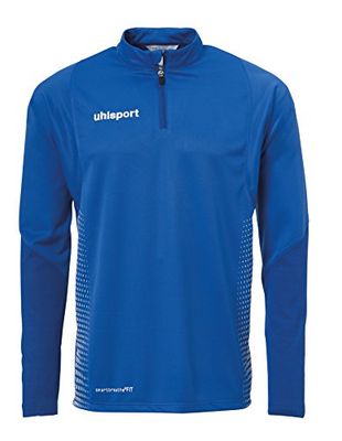 uhlsport Score 1/4 Zip Shirt Homme Sweatshirt, azurbleu/Blanc, M