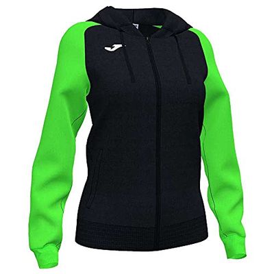 Joma Veste à Capuche Academy IV Noir Fluor Vert, 901336.117.2Xl