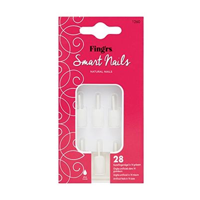 Fingrs konstfingernagel smarta naglar, 1-pack (1 x 28 stycken)