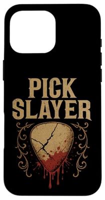 Pick Slayer Heavy Metal Rock Music Design Case for iPhone 16 Pro Max