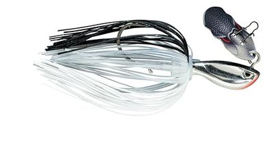 Rapala - Rap -v Perch Bull Buld Bladed Jig Pl Unoded (bismuth) - Attilo Attizzazione Acqua dolce Flowing - Profondità di nuoto variabile - Taglia 8 cm / 21g - Made in Estonia - Roach vivo