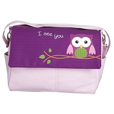 Babyline kinderwagentas uil, violet
