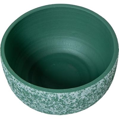 Alexandra House Living Bloempotset, groen, keramiek, 3-delig, EAN: 8427701614749