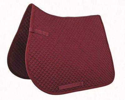 HKM Schabracke-7591 Rosso Scuro Manguino/Sangue Caldo