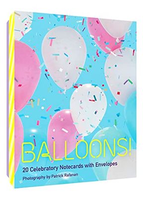 Balloon Notes: 20 Celebratory Notecards with Envelopes