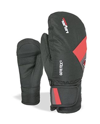 Level Forza Muffole da Ragazzo, Colore: Rosso, Taglia: 10 Anni (Taglia del Produttore: 5,5)