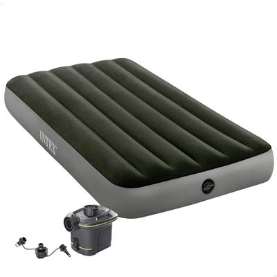 TWIN DURA-BEAM PRESTIGE AIRBED WITH BATTERY PUMP