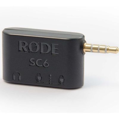 RØDE SC6 Adaptador dual TRRS RØDE SC6 para smartphones