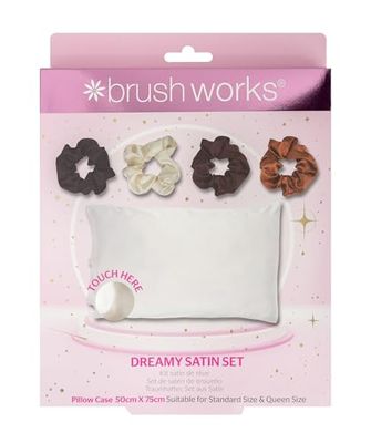 Brushworks Dreamy Satin Set