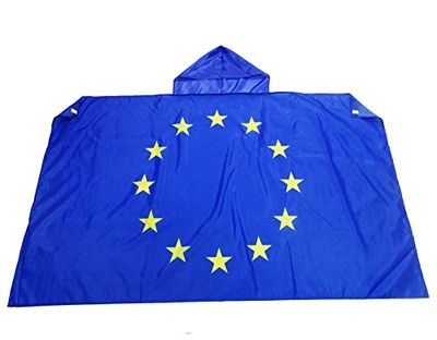 AZ FLAG - Europe Body Flag - 3x5 Ft - European Union Cap Flag - 100% Polyester with Inegrated Sleeves and Hood - Vivid Colors - 3' x 5' Feet - 150x90 Cm