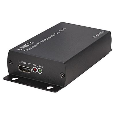 LINDY Unidad Extensor y Transmisor HDMI CAT6 Cascadeable - Negro