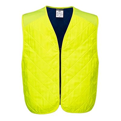 Portwest Cooling Evaporative Vest, Color: Yellow, Size: XXL/3XL, CV09YERXX/3X
