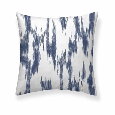 Belum Mahon-kussensloop, blauw, 45 x 45 cm