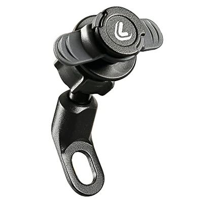 Lampa 90562 Titan Opti Pole, Attacco specifico per specchietti o Viti Passanti Compatibile con custodie Opti Line, Nero