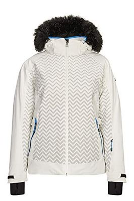 Killtec Lin, Giacca da Sci Donna, Bianco, 36
