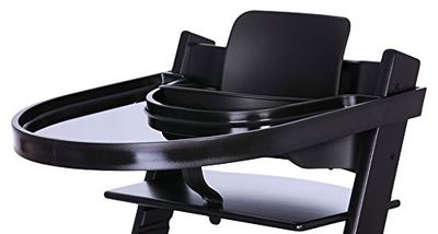 PlayTray - Mesa para trona Tripp Trapp, color negro
