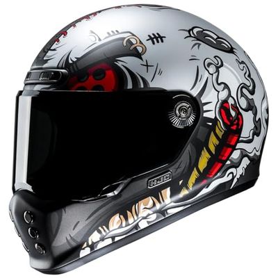 HJC, Casque Moto Intégral V10 VATT MC1, S