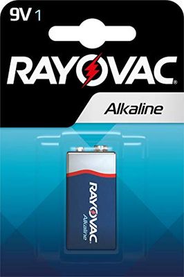Rayovac alkaliskt maximalt plus batteri 9 V block