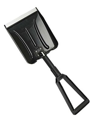 Svart ABS vikbar snöskyffel