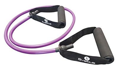 Sveltus Fitness Tubo Medium Adulto Unisex, Violeta, Aprox. 130 cm.