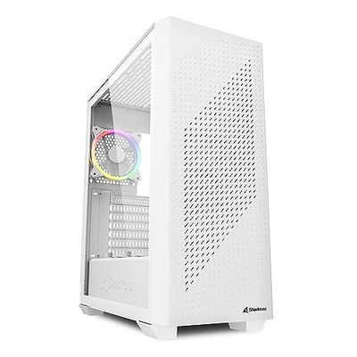 Sharkoon VS9 RGB Midi ATX PC behuizing, wit