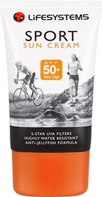 Life Systems Sport Spf50+ Sun Cream - 100Ml Sport Spf50+ Sun Cream - 100ml, Unisex – Adulto, White, 50ml